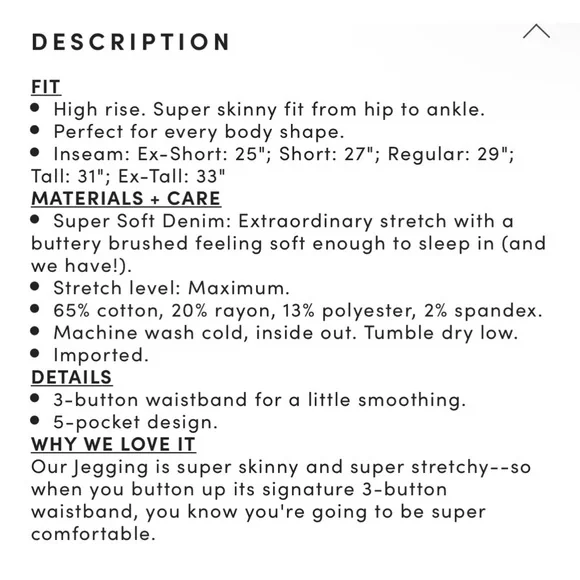 NWT Torrid Super Soft Skinny Jegging - Picture 4 of 5